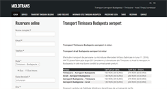 Desktop Screenshot of moldtrans.ro
